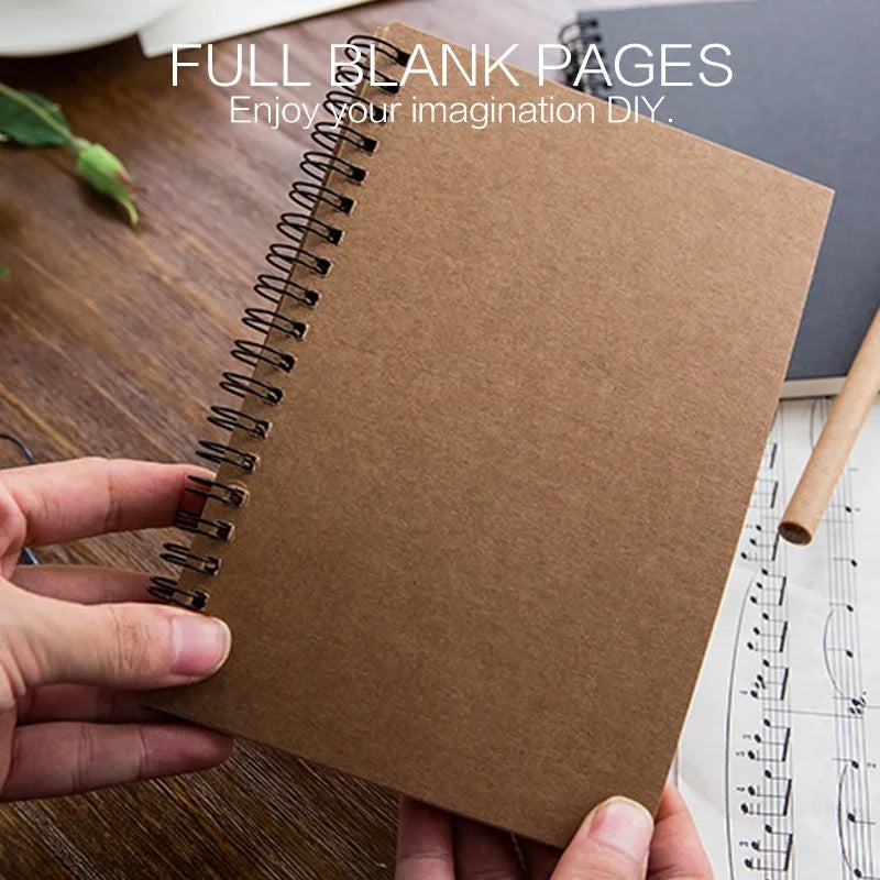 Eco Soft Cover Spiral Sketch Notebook