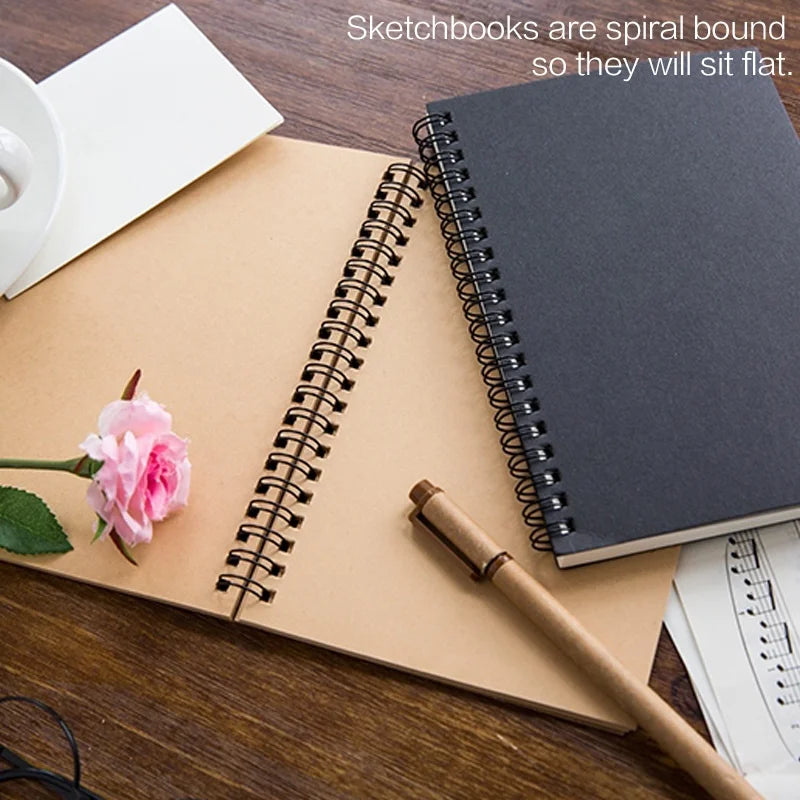 Eco Soft Cover Spiral Sketch Notebook