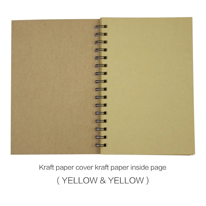 Eco Soft Cover Spiral Sketch Notebook