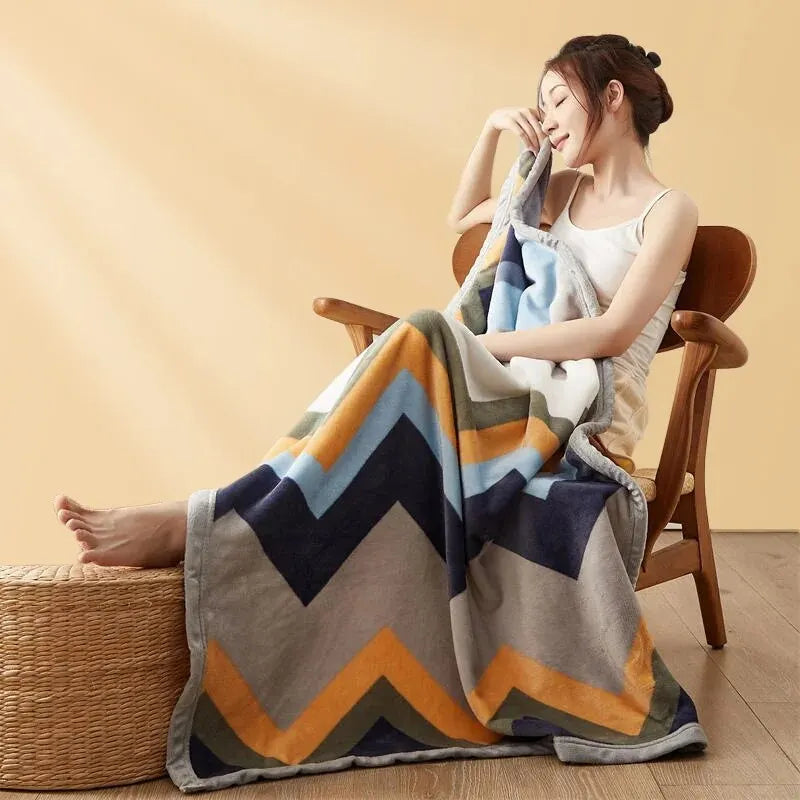 Ultra-Soft Flannel Comfort Blanket
