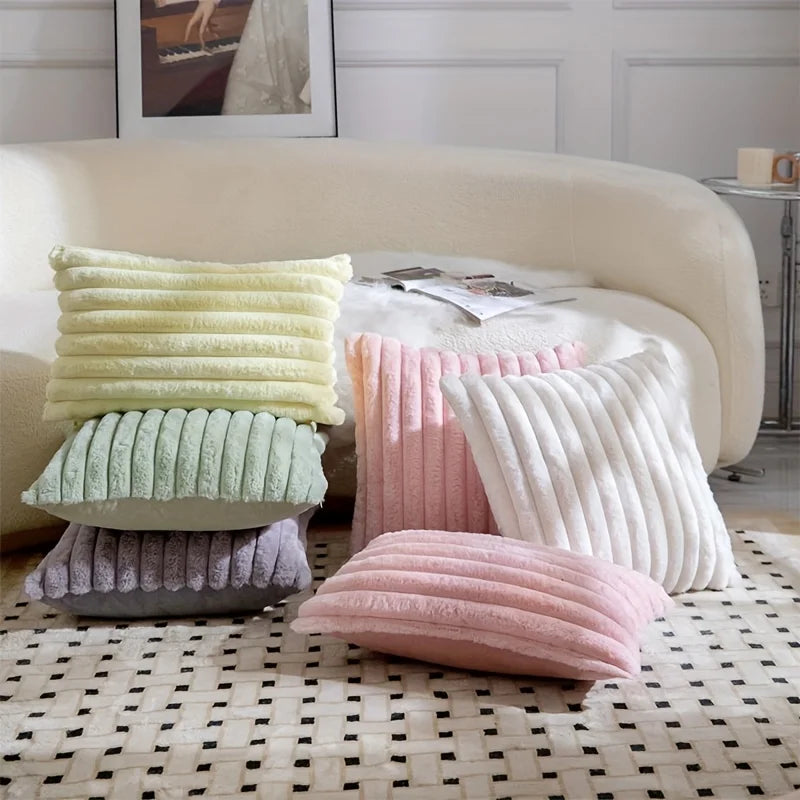 Stripe Corduroy Pillow Cover