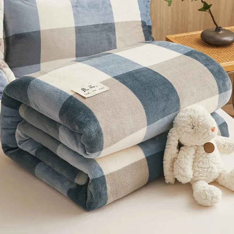 Ultra-Soft Flannel Comfort Blanket
