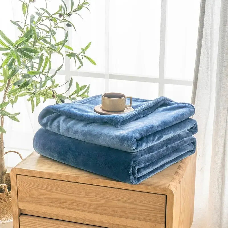 Ultra-Soft Flannel Comfort Blanket