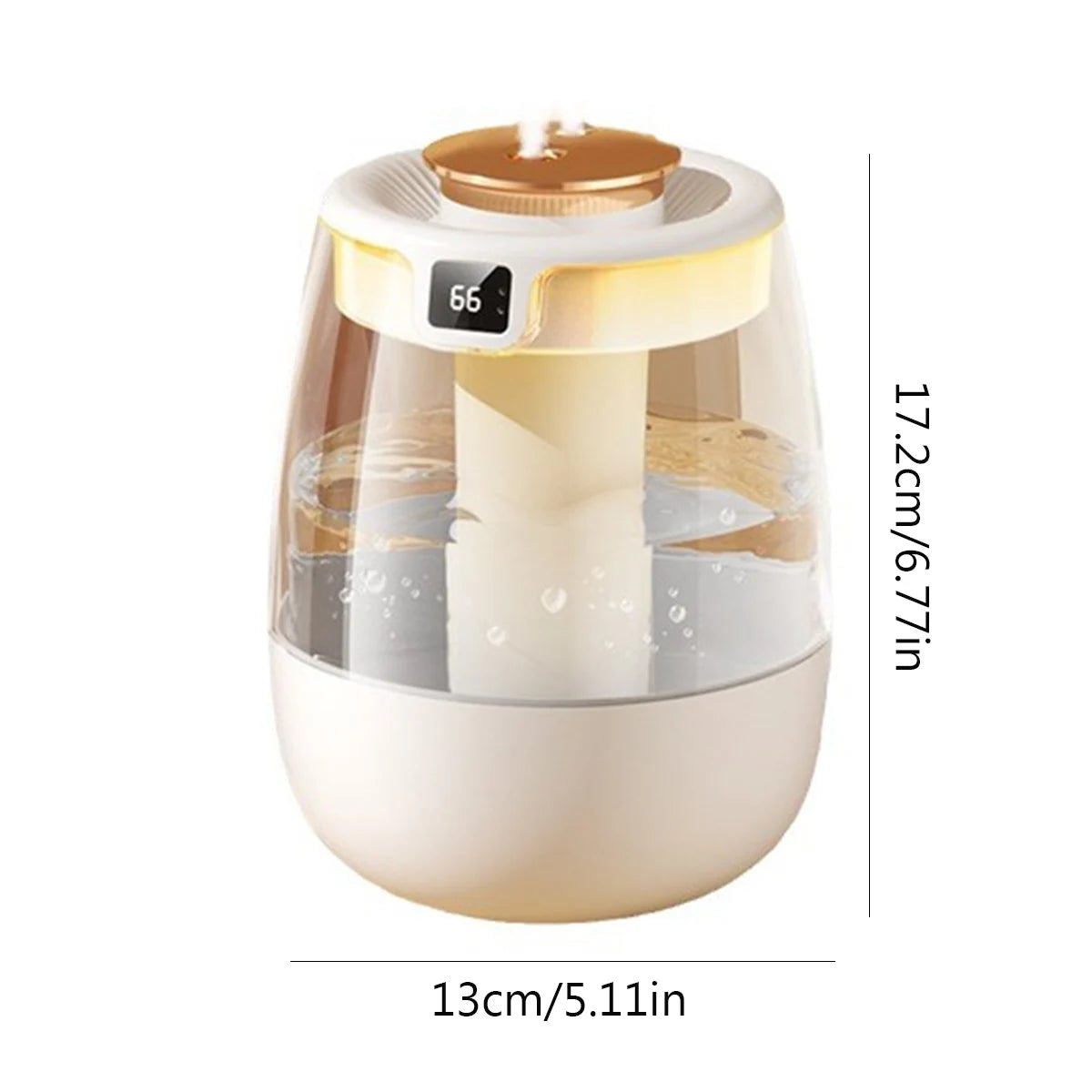Double Spray Air Humidifier & Aroma Diffuser