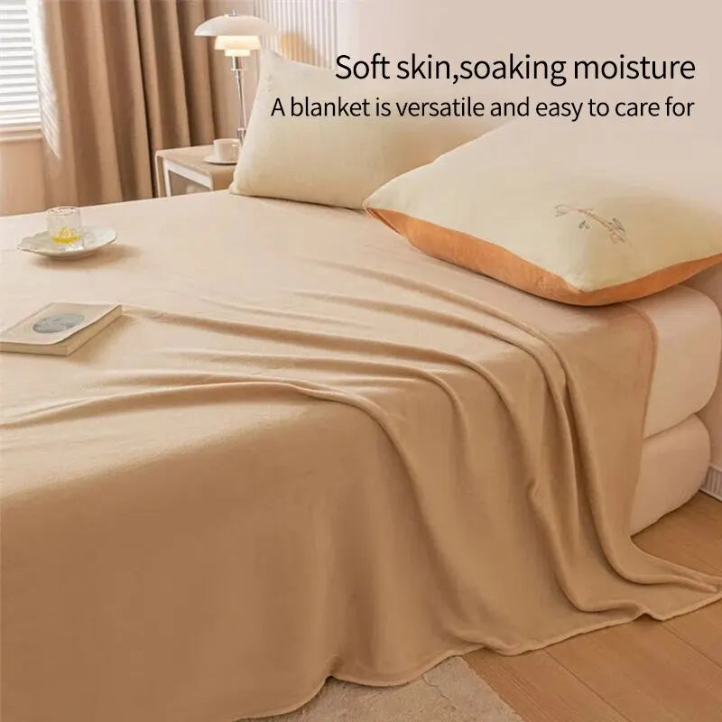Ultra-Soft Flannel Comfort Blanket