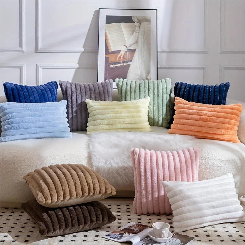 Stripe Corduroy Pillow Cover