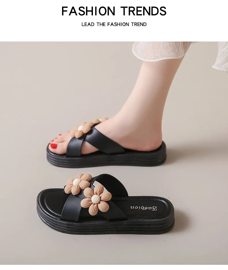 2025 Thick-Sole Fashion Slippers