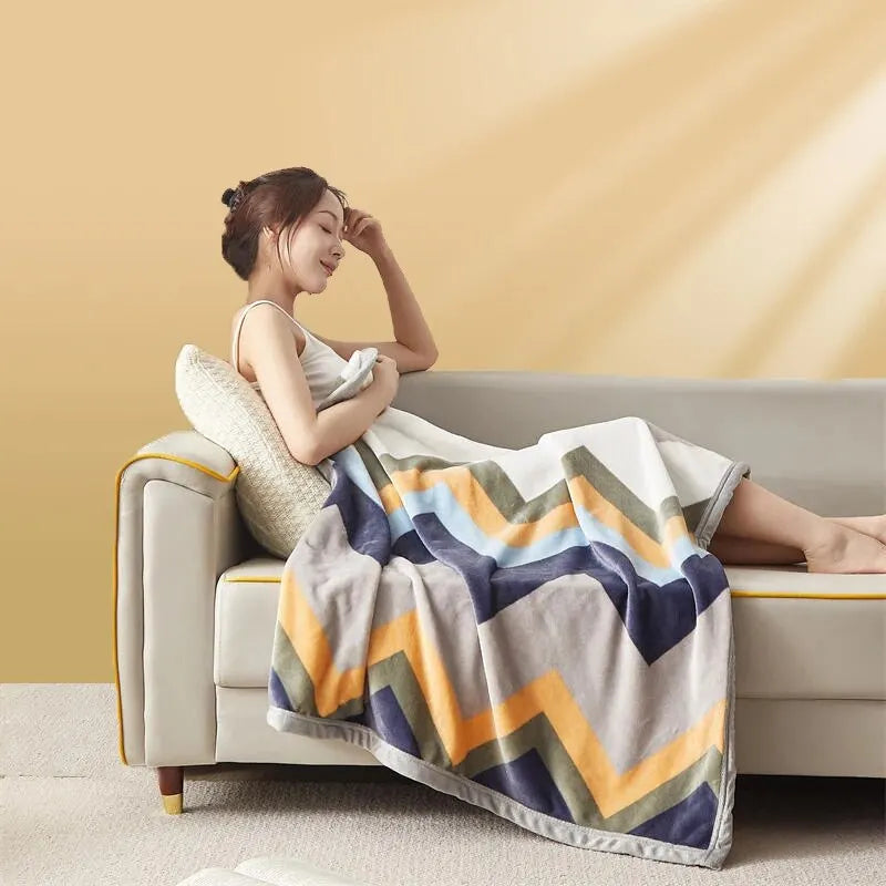 Ultra-Soft Flannel Comfort Blanket