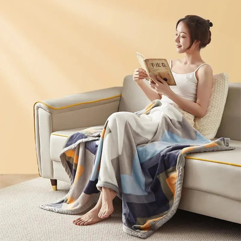 Ultra-Soft Flannel Comfort Blanket