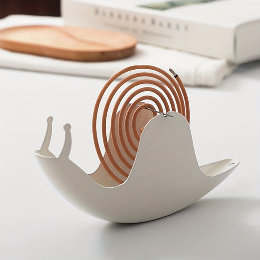 Snail-Shaped Iron Incense Holder
