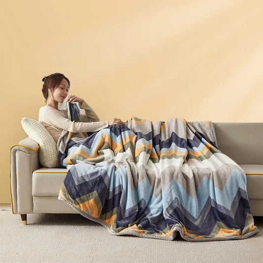 Ultra-Soft Flannel Comfort Blanket