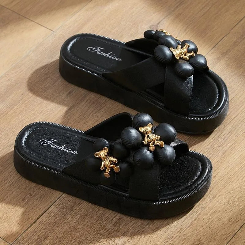 2025 Thick-Sole Fashion Slippers